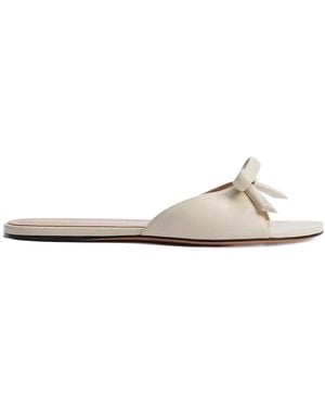 Dior Bow Slide - White