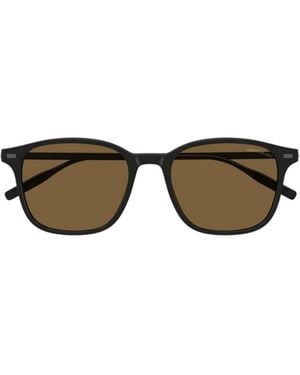 Montblanc Eyewear Square Frame Sunglasses - Multicolour