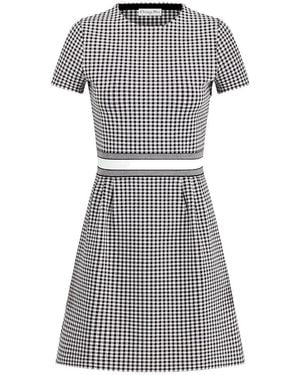 Dior Short Flared Dress - Grey