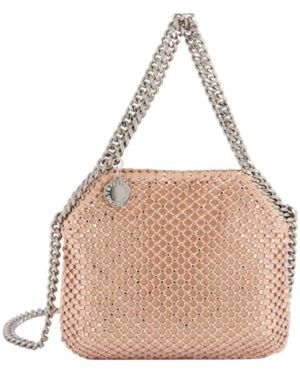 Stella McCartney Falabella Embellished Mini Shoulder Bag - Natural