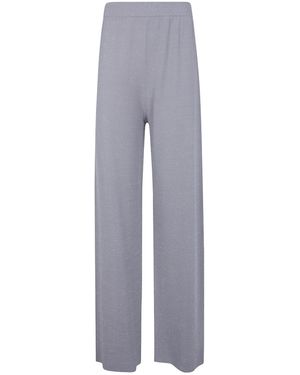 Fabiana Filippi Elastic Waist Casual Trousers - Grey