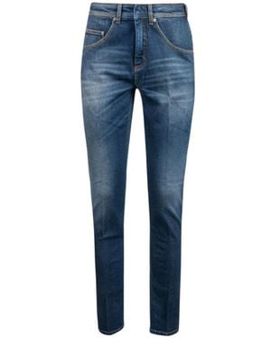 Neil Barrett Slim Logo Jeans - Blue