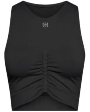 Wolford Ruched-Detailing Performance Top - Black