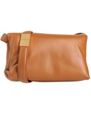 Marni Solid Color Crossbody Bags - Brown