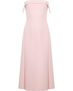 Philosophy Di Lorenzo Serafini Strapless Midi Dress - Pink