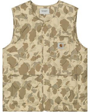 Carhartt Skyton Button-Up Gilet - Natural