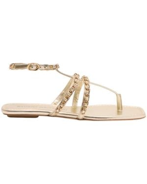 Stuart Weitzman Soluxe Crystal Sandal - Natural