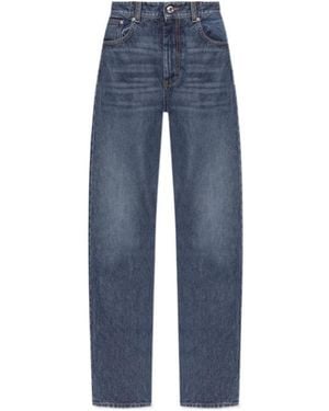 Sportmax Tasso Straight Leg Jeans - Blue