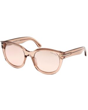 Tom Ford Eyewear Tamara Cat Eye Sunglasses - Pink