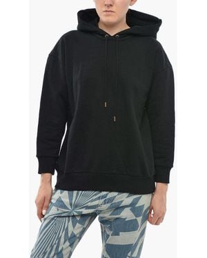 Stella McCartney Contrast Logo Hoodie - Black