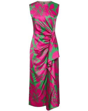 Dries Van Noten Round Neck Dress - Pink