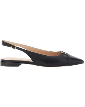 Twinset Pointed Adjustable Ballet Shoes - Brown