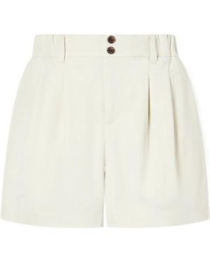 Varley Tansy Pleated Shorts - White