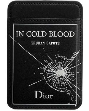 Dior Magnetic Card Holder - Black
