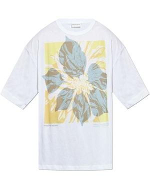 Dries Van Noten Open-Necked Shirt - White