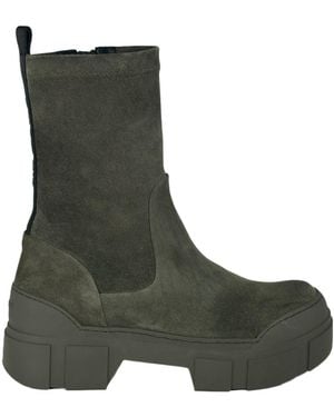 Vic Matié Platform Mid-Calf Boots - Green