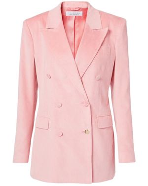 Gabriela Hearst Long-Sleeved Suit Jacket - Pink