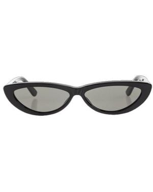 McQueen Eyewear Cat-Eye Frame Sunglasses - White