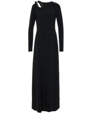 Stella McCartney Crystal-Embellished Cutout Gown - Black