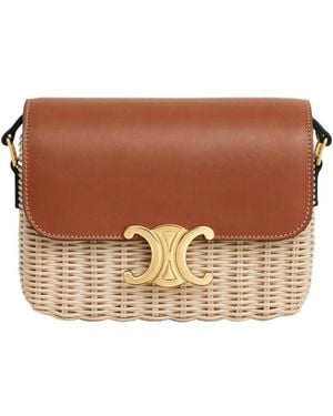 Celine Teen Triomphe Bag - Brown