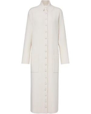 Lisa Yang Rhea Cashmere Coat - White