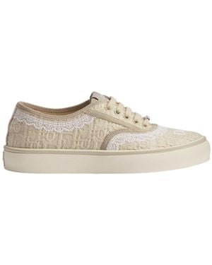 Dior Lace-Up Trainers - White