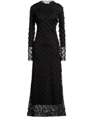 Sportmax Maxi Dress Polyamide, Polyester - Black