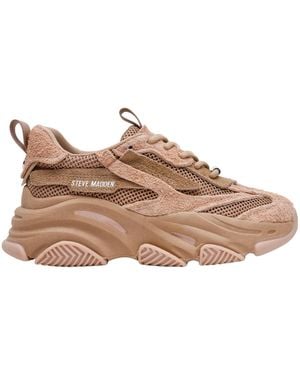 Steve Madden Possession Chunky Sneakers - Brown