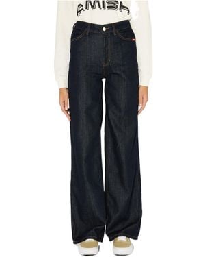 AMISH Linda Relaxed Jeans - Blue