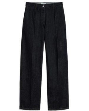 Jil Sander Lightweight Denim Trousers - Black