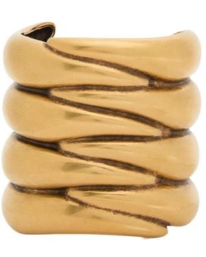 KHAITE Plated Cuff - Metallic