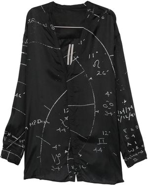 Rick Owens Concordian Shirt - Black