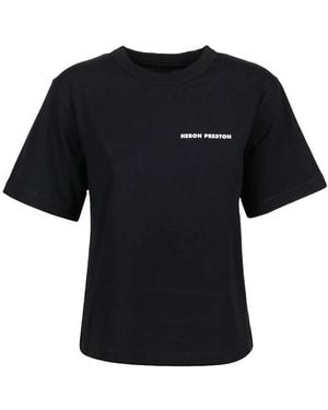 Heron Preston Logo T-Shirt - Black