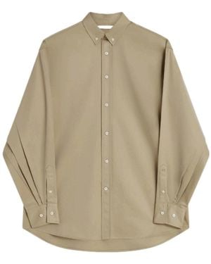 Phoebe Philo Cotton Long-Sleeved Shirt - Natural