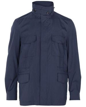Loro Piana Long-Sleeve Jacket - Blue