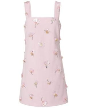 Jonathan Simkhai Ella Embellished Minidress - Pink