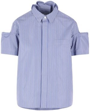 Sacai Poplin Shirt - Blue