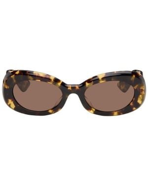 KHAITE X Oliver Peoples Collaboration 1992C Oval Sunglasses - Multicolour