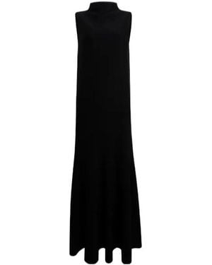 KHAITE Margo Sleeveless Dress - Black