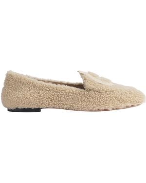 Dior Alps Medaillon Loafer - Natural