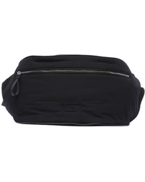 Bottega Veneta Logo Patch Belt Bag - Black