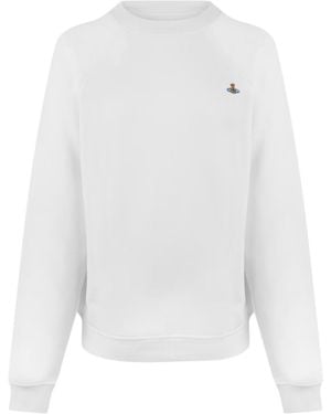 Vivienne Westwood Orb Logo Sweatshirt - White