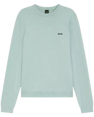 BOSS Long-Sleeve Sweater - Blue