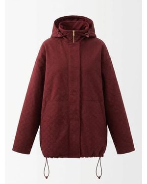 Gucci Reversible Gg Canvas Jacket - Red