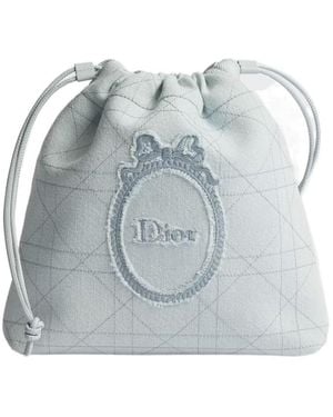 Dior Blooming Drawstring Handbag - Blue
