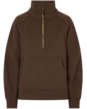 lululemon Cotton-Blend Jersey Sweatshirt - Brown