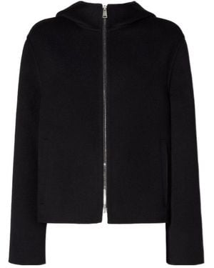 Fendi Ff Zucca Wool Blouson - Black