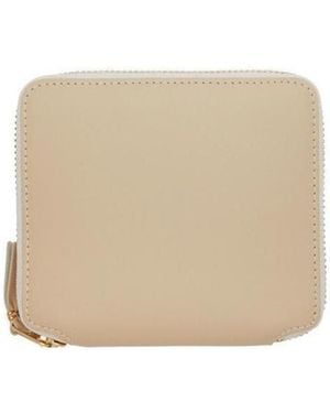 Comme des Garçons Zipper Wallet - Natural