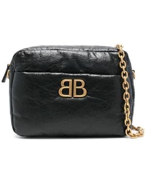 Balenciaga Monaco Small Camera Bag - Black