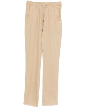 Kiton Drawstring-Waist Pants - Natural